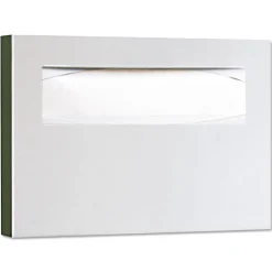 Bobrick ClassicSeries 15.75 x 2 x 11 Toilet Seat Cover Dispenser - Stainless Steel