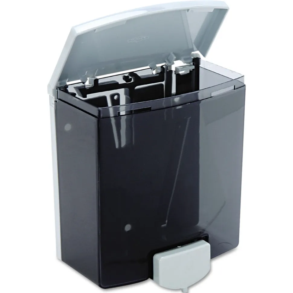 Bobrick ClassicSeries Surface Mounted Liquid Soap Dispenser - Black/Gray