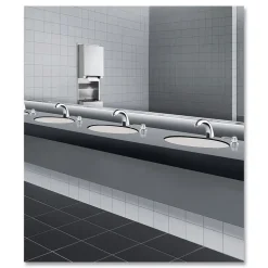 Bobrick Contura 3.31 in. x 4 in. x 17.63 in. 34 oz. Lavatory-Mounted Soap Dispenser - Chrome/Stainless Steel