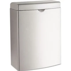 Bobrick Contura 1-Gallon Sanitary Napkin Receptacle - Stainless Steel