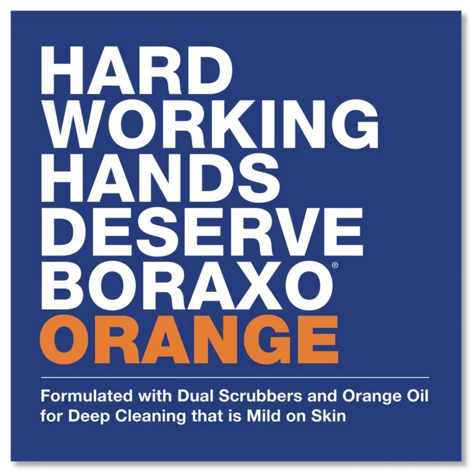 Boraxo 2 Liter Orange Heavy Duty Hand Cleaner Refill - Citrus Scent (4/Carton)