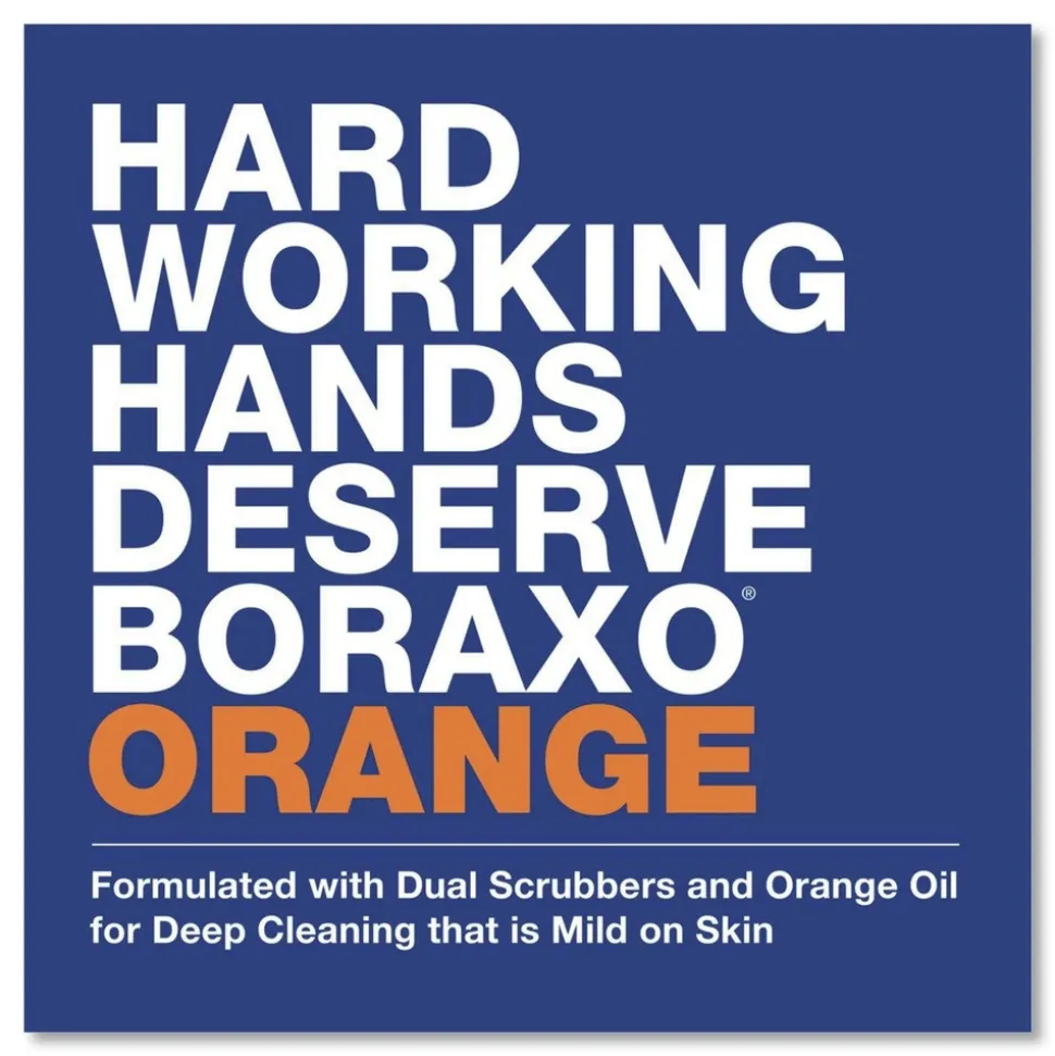 Boraxo 3 Liter Orange Heavy Duty Hand Cleaner - Citrus Scent (4/Carton)