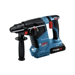 Bosch 18V Brushless Lithium-Ion 1 in. Cordless SDS-Plus Bulldog Rotary Hammer Kit with 2 Batteries (8 Ah)