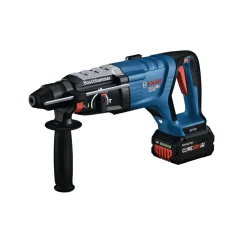 Bosch 18V Brushless Lithium-Ion Connected-Ready SDS-Plus Bulldog 1-1/8 in. Cordless Rotary Hammer Kit (8 Ah)