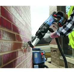 Bosch 18V Bulldog Brushless SDS-Plus Lithium-Ion 1 in. Cordless Rotary Hammer Kit with 2 Batteries (4 Ah)