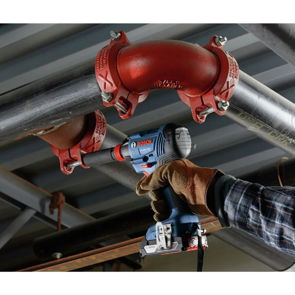 Bosch 18V Freak Lithium-Ion 1/4 in. and 1/2 in. Cordless Two-In-One Bit/Socket Impact Driver Kit (2 Ah)