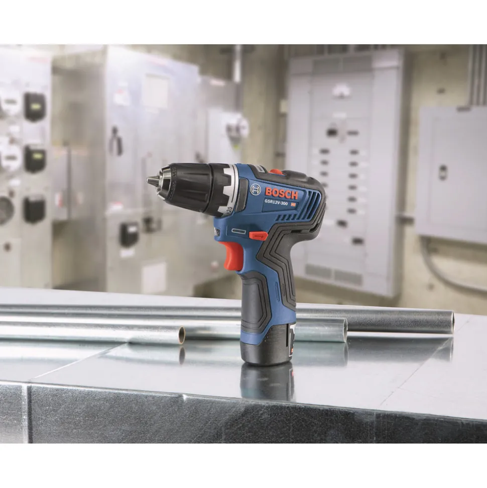 Bosch 12V MAX Brushless Lithium-Ion 3/8 in. Cordless Drill Driver/1/4 in. Hex impact Driver Combo Kit (2 Ah)