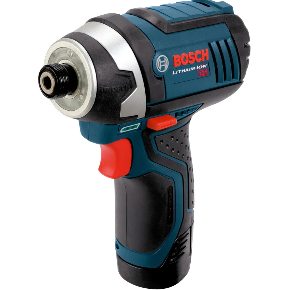 Bosch 12V MAX Compact Lithium-Ion Cordless Impact Driver Kit (2 Ah)