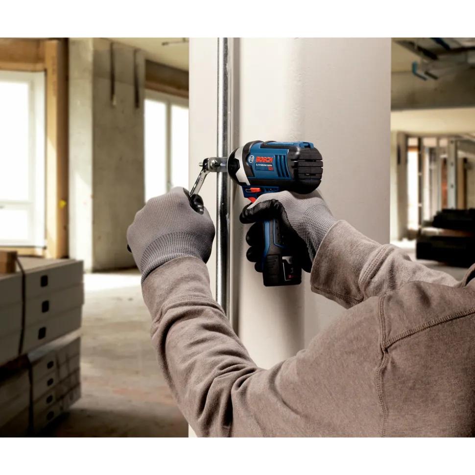 Bosch 12V MAX Compact Lithium-Ion Cordless Impact Driver Kit (2 Ah)