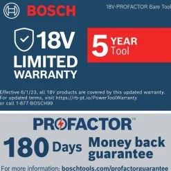 Bosch 18V PROFACTOR Brushless Lithium-Ion 1-7/8 in. Cordless SDS-Max Rotary Hammer (Tool Only)