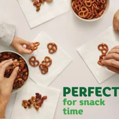 Bounty 12.1 in. x 12 in. 2-Ply Quilted Napkins - White (4/Carton)