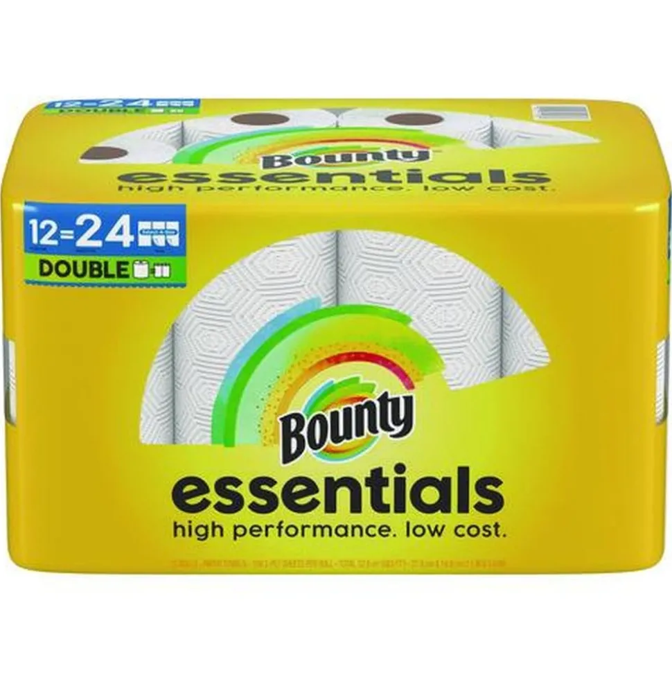 Bounty Essentials Select-A-Size 2-Ply Kitchen Roll Paper Towels (1/Carton)