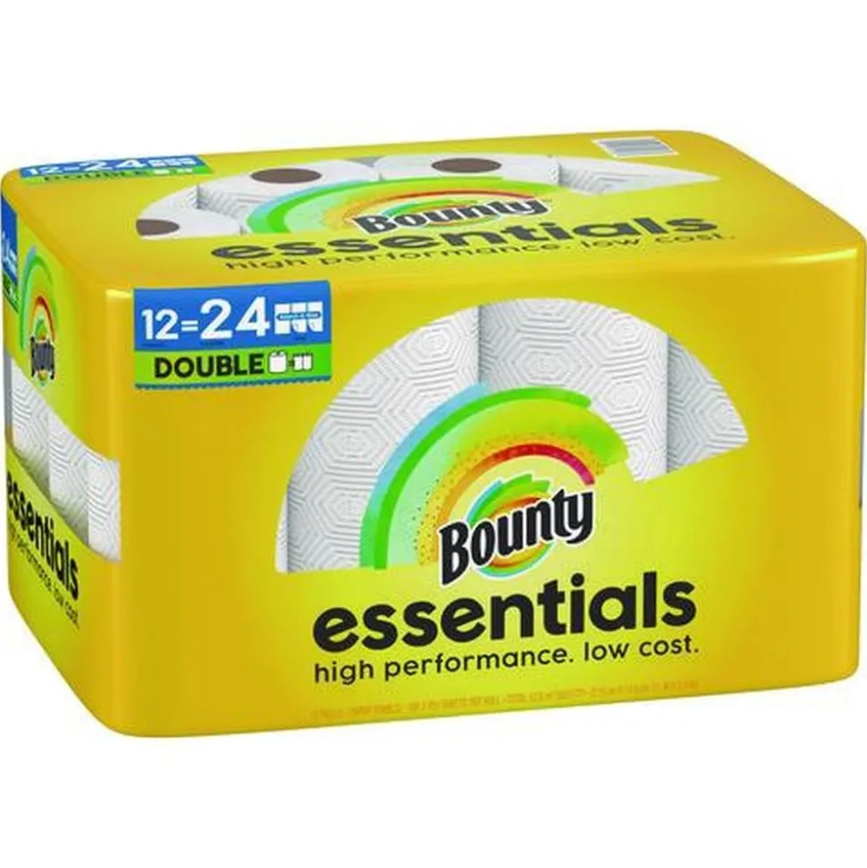Bounty Essentials Select-A-Size 2-Ply Kitchen Roll Paper Towels (1/Carton)