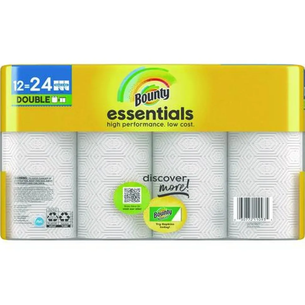 Bounty Essentials Select-A-Size 2-Ply Kitchen Roll Paper Towels (1/Carton)