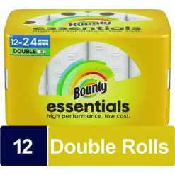 Bounty Essentials Select-A-Size 2-Ply Kitchen Roll Paper Towels (1/Carton)