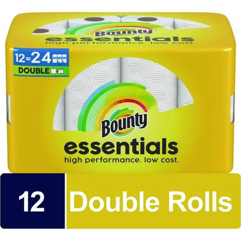 Bounty Essentials Select-A-Size 2-Ply Kitchen Roll Paper Towels (1/Carton)