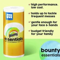 Bounty Essentials Select-A-Size 2-Ply Kitchen Roll Paper Towels (1/Carton)