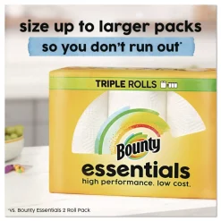 Bounty Essentials Select-A-Size Kitchen Roll Paper Towels 2-Ply 108 Sheets/Roll 24 Rolls/Carton