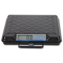 Brecknell 250 lbs. Capacity 12.5 in. x 10.95 in. x 2.2 in. Platform Portable Electronic Utility Bench Scale