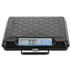 Brecknell 100 lbs. Capacity 12.5 in. x 10.95 in. x 2.2 in. Platform Portable Electronic Utility Bench Scale