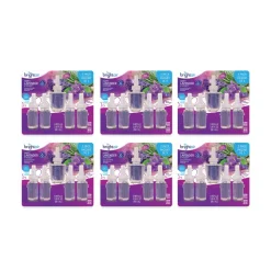 BRIGHT Air 0.67 oz. Electric Scented Oil Air Freshener Refill - Sweet Lavender and Violet (6 Packs/Carton)