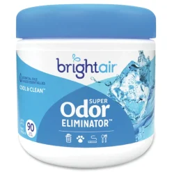 BRIGHT Air 14 oz. Jar Super Odor Eliminator - Blue, Cool and Clean (6/Carton)
