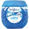 BRIGHT Air 10 oz. Scent Gems Odor Eliminator - Cool and Clean, Blue (6/Carton)