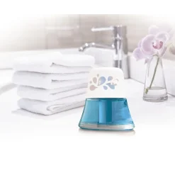 BRIGHT Air 2.5 oz. Scented Oil Air Freshener - Calm Waters and Spa, Blue (6/Carton)