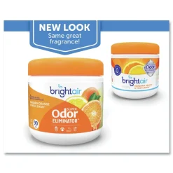 BRIGHT Air 14 oz. Super Odor Eliminator - Mandarin Orange and Fresh Lemon (6/Carton)