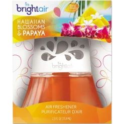 BRIGHT Air BRI 900021 2.5 oz. Scented Oil Air Freshener - Hawaiian Blossoms and Papaya, Orange (6/Carton)