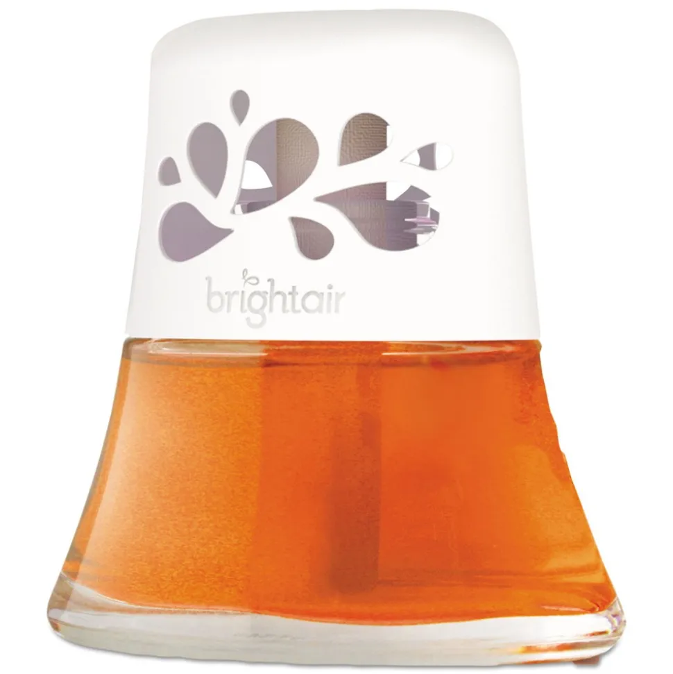 BRIGHT Air BRI 900021 2.5 oz. Scented Oil Air Freshener - Hawaiian Blossoms and Papaya, Orange (6/Carton)