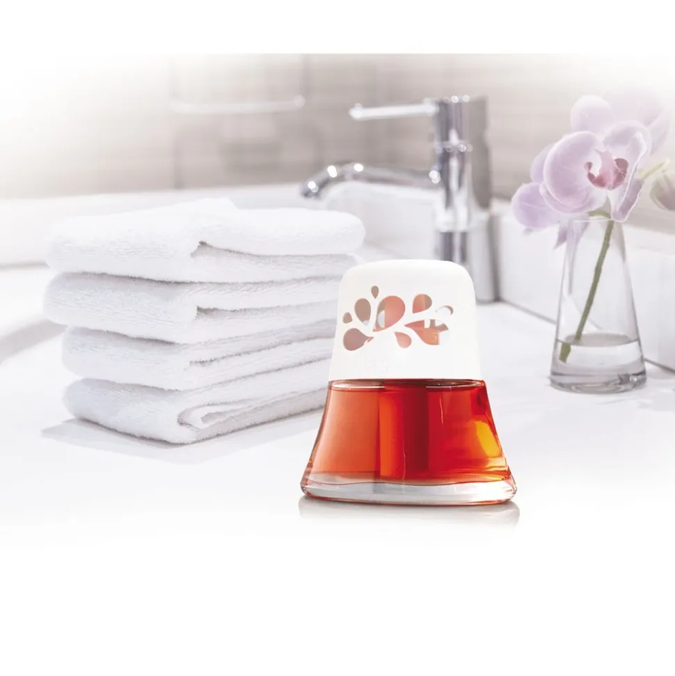 BRIGHT Air BRI 900021 2.5 oz. Scented Oil Air Freshener - Hawaiian Blossoms and Papaya, Orange (6/Carton)