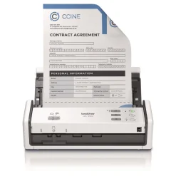Brother 600 dpi x 600 dpi Optical Resolution 20-Sheet Duplex Auto Document Feeder ADS-1350W Compact Desktop Scanner