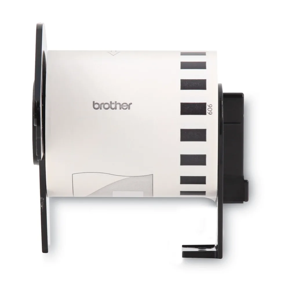 Brother 2.4 in. x 50 ft. Continuous Film Label Tape - Yellow (1-Roll)