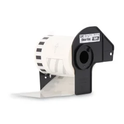 Brother 2.4 in. x 50 ft. Continuous Film Label Tape - Clear (1-Roll)