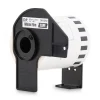Brother 2.4 in. x 50 ft. Continuous Film Label Tape - White (1-Roll)