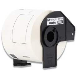 Brother 2.4 in. x 3.9 in. Die-Cut Shipping Labels - White (24/Pack)