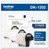 Brother 2.4 in. x 3.9 in. Die-Cut Shipping Labels - White (3/Pack)