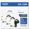 Brother 1.1 in. x 2.4 in. Die-Cut Address Labels - White (3-Rolls/Pack)