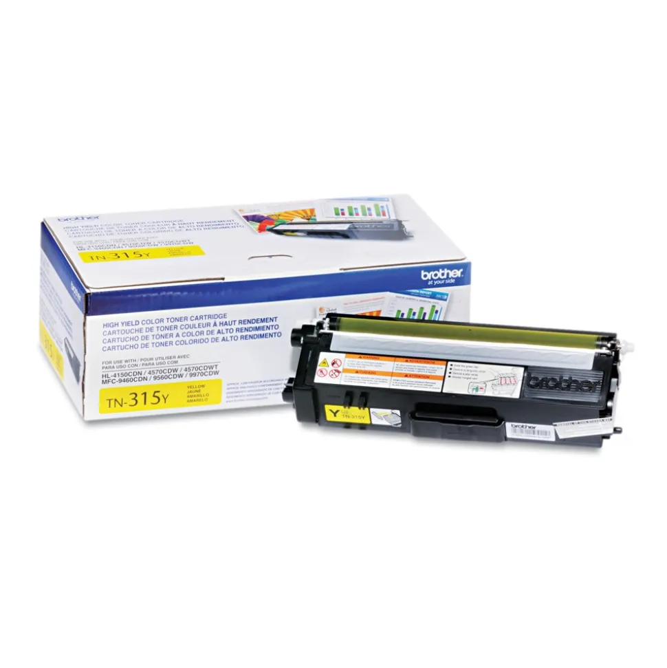 Brother 3500 Page High-Yield Toner - Yellow