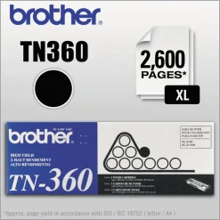 Brother 2600 Page High-Yield Toner - Black