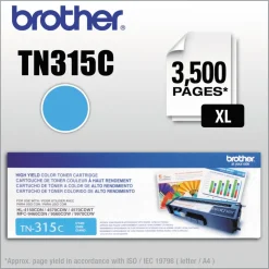 Brother 3500 Page High-Yield Toner - Cyan