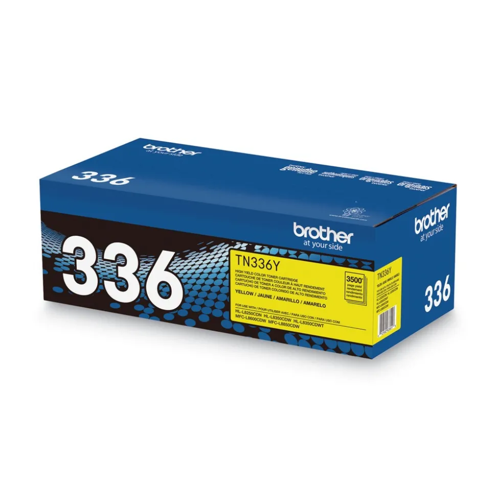 Brother 3500 Page High-Yield Toner - Yellow