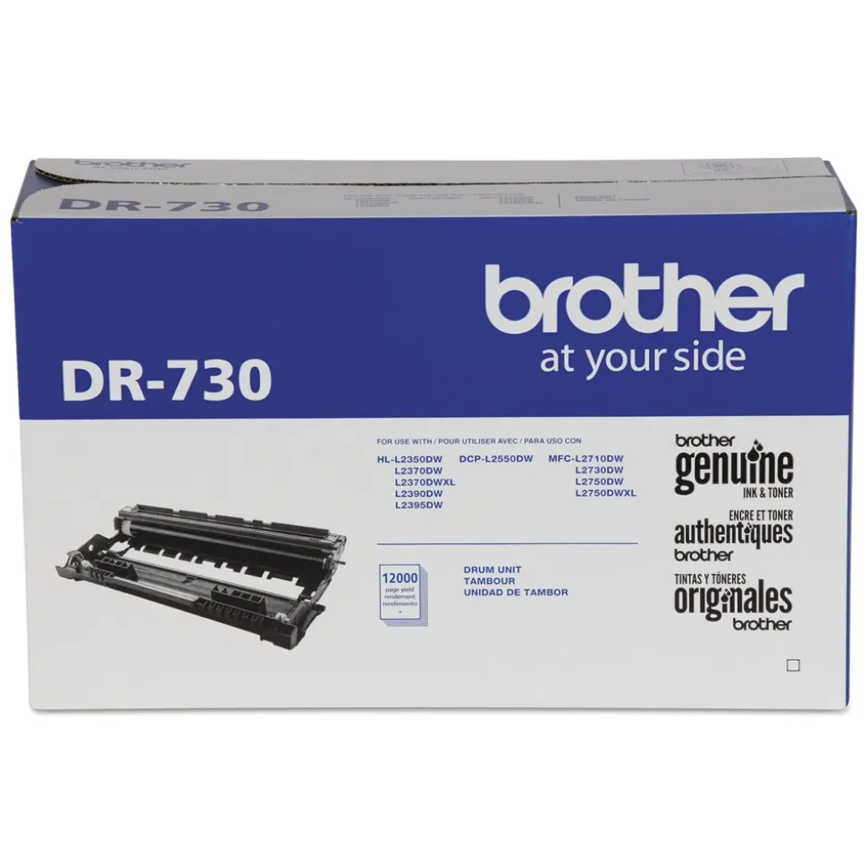 Brother 12,000 Page-Yield Drum Unit - Black