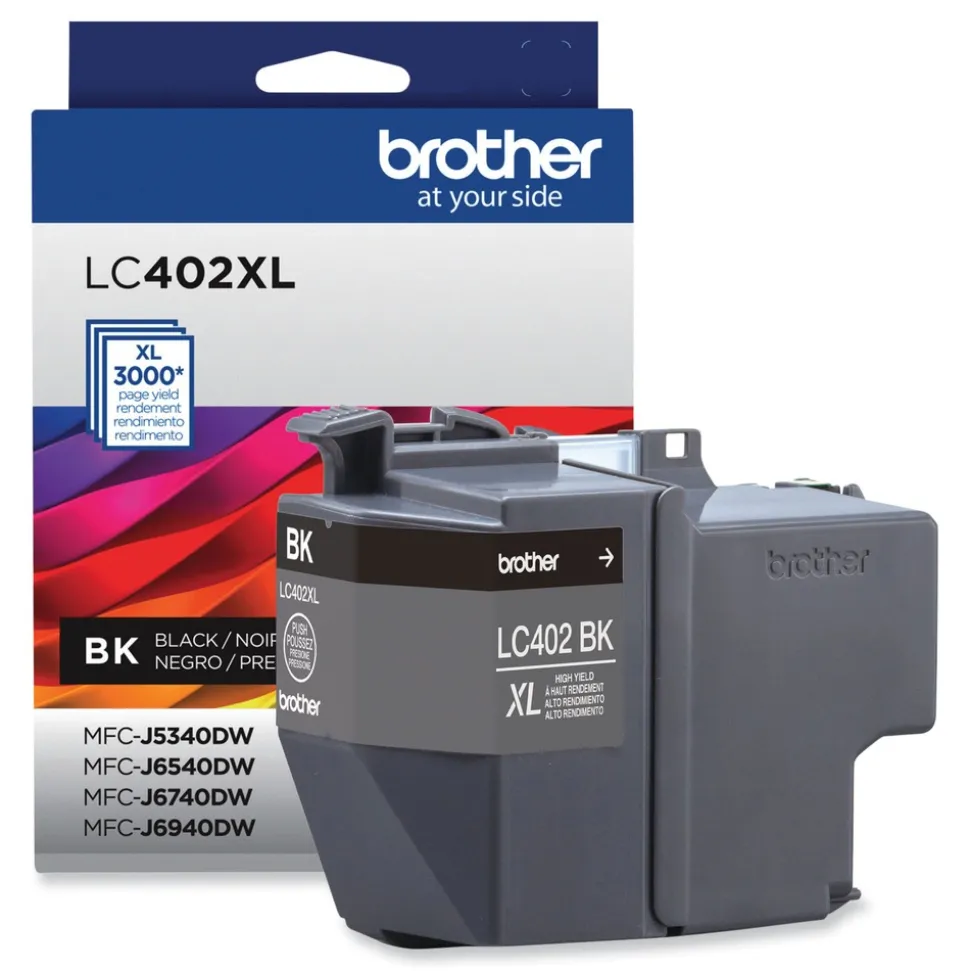 Brother 3,000 Page-Yield High-Yield Ink - Black