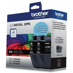 Brother 500 Page-Yield High-Yield Ink - Black (2/Pack)