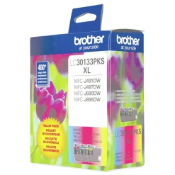 Brother 400 Page-Yield High-Yield Ink - Cyan/Magenta/Yellow (3/Pack)