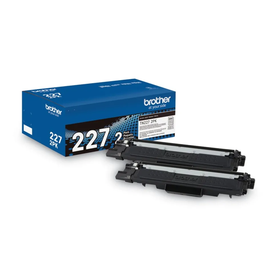Brother 3,000 Page-Yield High-Yield Toner - Black (2/Pack)