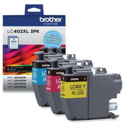 Brother 1,500 Page-Yield High-Yield Ink - Cyan/Magenta/Yellow (3/Pack)