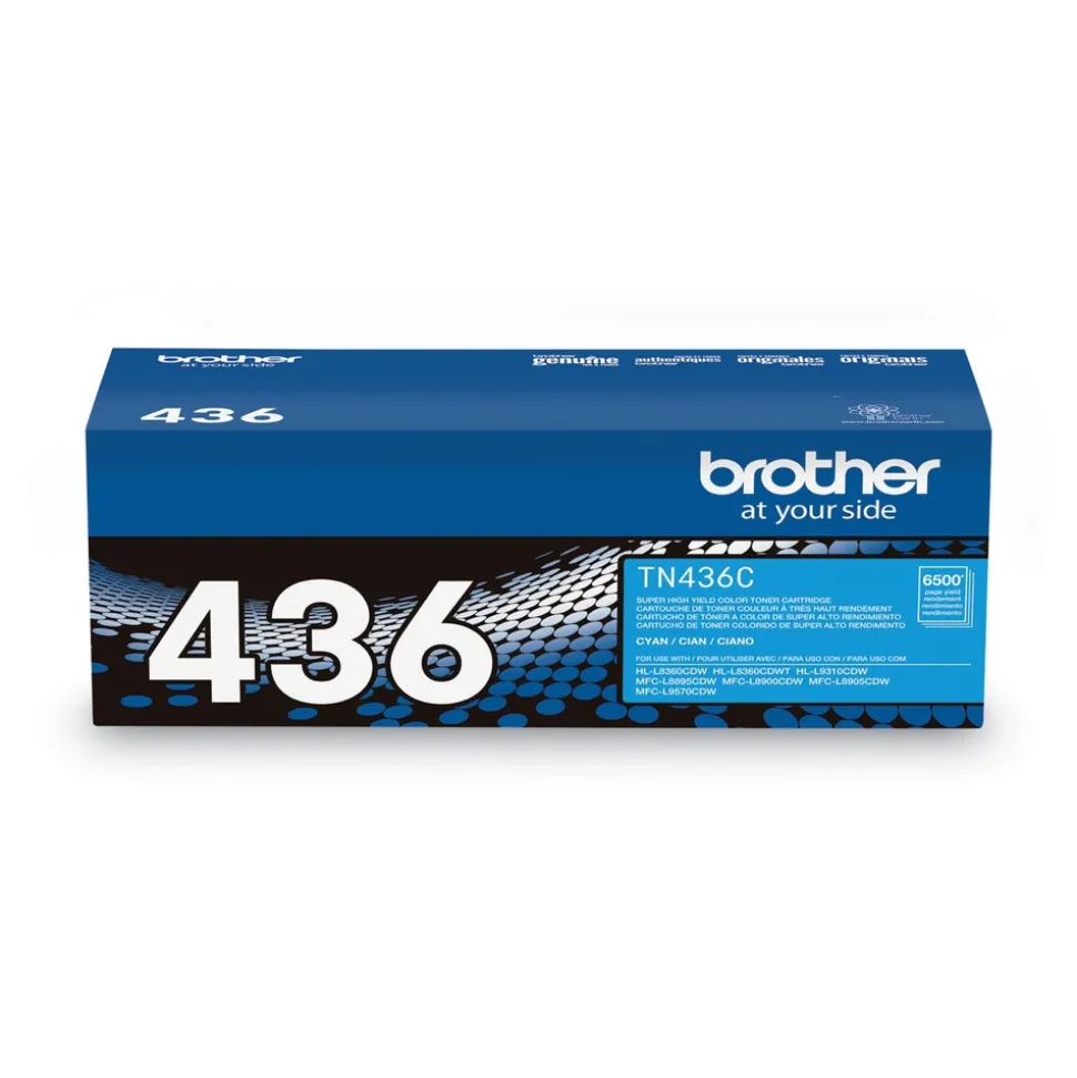 Brother 6,500 Page-Yield Super High-Yield Toner - Cyan